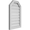 Ekena Millwork Octagonal Top Surface Mount PVC Gable Vent w/ 2"W x 1-1/2"P Brickmould Frame, 16"W x 26"H GVPOT16X2602SF - alternate 5